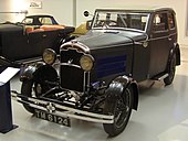 Rover Light Six "Blue Train" 1929