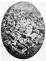 1860 photograph of Boston taken by Wallace from a tethered balloon
