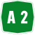 Simbolo dell'Autostrada A2 del Mediterraneo