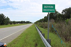 Boykin limit on US27 / GA1