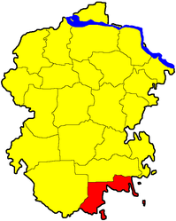 Šemuršinskij rajon – Mappa