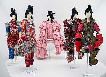 Rei Kawakubo's fashion designs (29 April)
