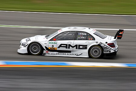 Panning of a DTM Mercedes, by AngMoKio