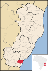 Itapemirim – Mappa