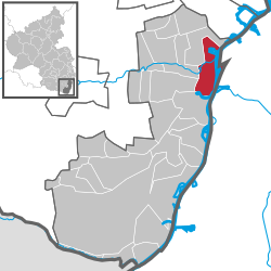 Germersheim – Mappa