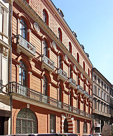 Façade sur rue de l'hôtel Dassier.