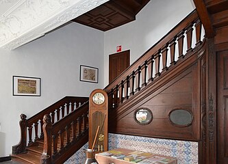 Treppenhaus mit Balustertreppe