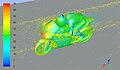 Simulation CFD d'une moto2