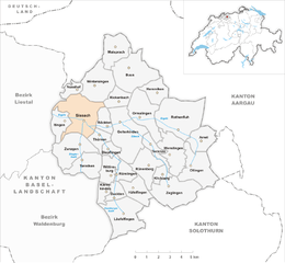 Sissach – Mappa