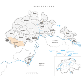 Wilchingen – Mappa