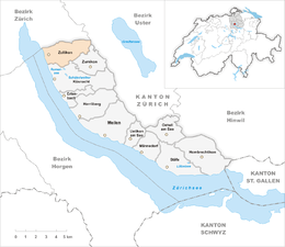 Zollikon – Mappa