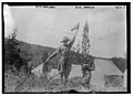 Katherine Dahlgren (left) and Elizabeth Harrison (right), Emergency Services Corps camp, 1916.