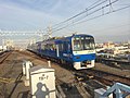 ワンワールド アライアンス電車 （2014年12月28日 青砥駅）