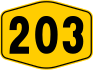 Federal Route 203 shield}}