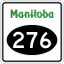 Provincial Road 276 marker