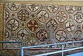 Mosaïque de la villa gallo-romaine de Montcaret, Dordogne, IVe siècle ou Ve siècle.