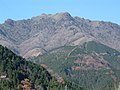 道の駅木の香付近から望む寒風山