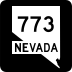 State Route 773 marker