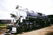 OP&E 5, a 1922-built ALCO 2-8-0 Consolidation locomotive currently in the Galveston, Texas Railroad Museum (as 'Center for Transportation and Commerce Engine #555') was also used in Emperor of the North Pole both as #5, and also (via 'Hollywood off-camera magic') as #27.