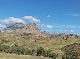 Massif de Ouarsenis (1 985m), près de la commune de Tamalehat dans la Wilaya de Tissemsilt, (Algérie)