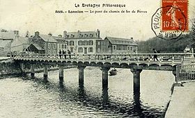 Le pont sur le Léguer.