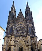Prague Cathedral (begun 1344)