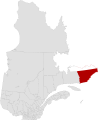 Territory map of Le Golfe-du-Saint-Laurent RCM