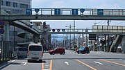 国道171号の分岐 京都府京都市南区四ツ塚町