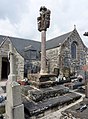 Saint-Éloy (Finistère) : le calvaire du cimetière.