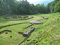 Image 7The sanctuaries in the ruined Sarmizegetusa Regia, the capital of ancient Dacia (from History of Romania)