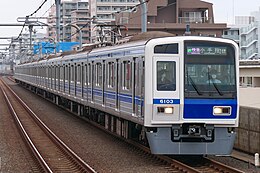 副都心線対応改造後の6103F（ステンレス車） （2021年5月18日）