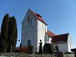 Silvåkra kyrka i mars 2008