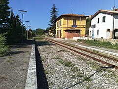 La stazione di San Giovanni d'Asso