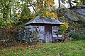 Structure on the northeast side of the reserve