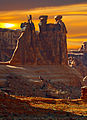 The Three Gossips Arches National Park, Utah