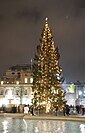 Trafalgar Square Christmas tree in 2008