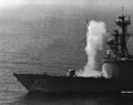 USS David R. Ray fires her RUR-5 ASROC in 1991