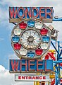 Image 94Wonder Wheel sign on Coney Island