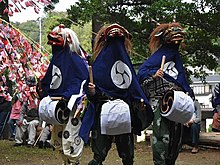 下福田のささら獅子舞