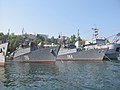 Russian ships in Sevastopol, 2005.