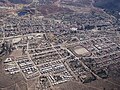 Aerial view of the city