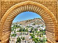 Arched viewpoint from the Alhambra