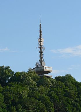 Телевизионная башня на горе Аваш