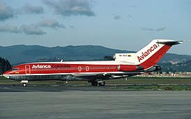 Взорванный Boeing 727-21 борт HK-1803