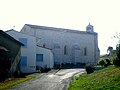 Vue latérale de l'église de Boutenac.