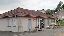 The town hall in Bocquegney