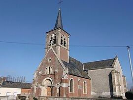 The church in Boisemont