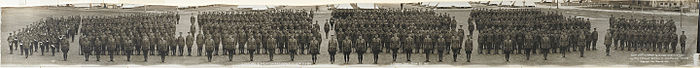 Canadian Expeditionary Force, 161st O.S. Battalion, London, Ontario, June 22, 1916. No. 532 (HS85-10-32554)