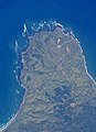 Satellite image of Cape Sōya (October 2009)