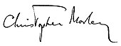 signature de Christopher Morley